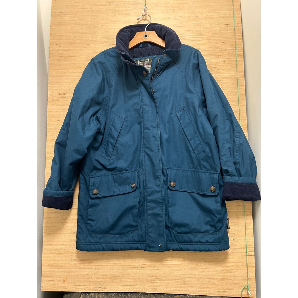 Pacific Trail Mens Teal Fleece Lined Winter Jacket Size Medium